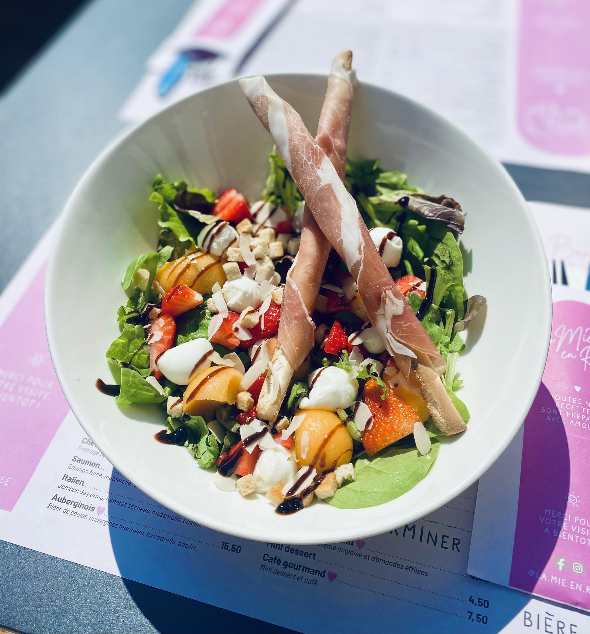 Sandwich saumon fumé